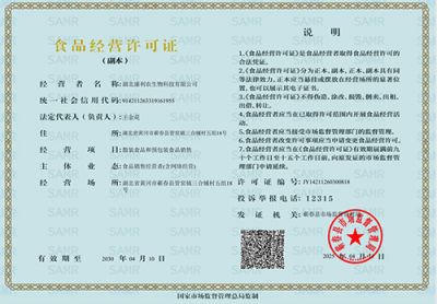 食品經營許可證（副本）